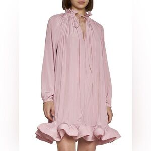 Lanvin Ruffled Charmeuse